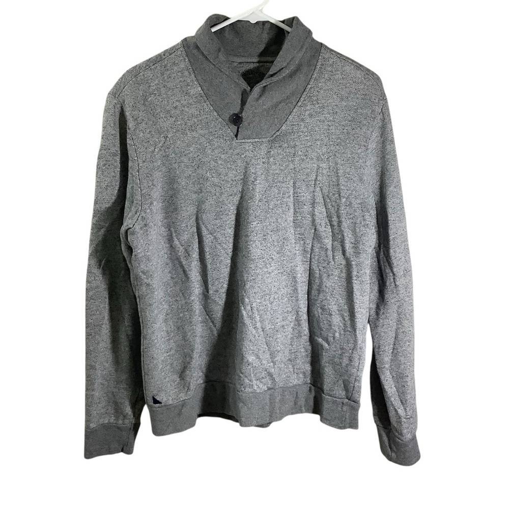 UNTUCKit Men's V-Neck Sweater Heather Grey
